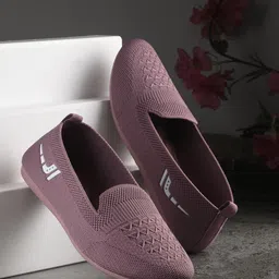 COGS Women Flyknit Woven Design Slip-On Sneakers-image-13
