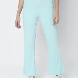 Vero Moda Sky blue Striped Pants-picture-48