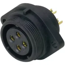 RS PRO Circular Connector 4 Contacts Flange Mount Socket Female IP68, 1316376-image-49
