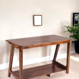 Ikiriya Beige Teak Finish Water Resistant Study Table-image-67