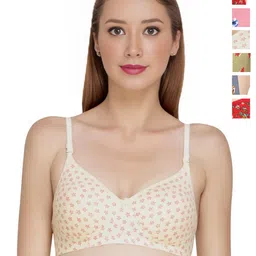 Liigne Floral Bra Full Coverage Lightly Padded-image-18