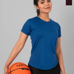 THEFITTHEORY Pack of 2 Round Neck Short Sleeves Regular Fit T-shirt-image-38