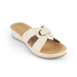 Tresmode Women Embellished Open Toe Flats-16