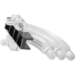 MENTOR PCB Mounted 3-Way Right Angle LED Light Pipe Tri-Level-Row Clear Dome Lens, 1276.1003 (Pack of 100 Pcs)-image-107