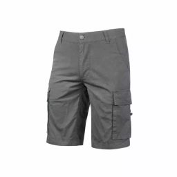 UPower Enjoy Grey 3% Spandex 97% Cotton Work Shorts, WEY132GI-L-image-95