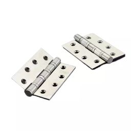 Harrison 100x75x3 mm Stainless Steel Satin Nickel Finish Ball Bearing Hinges, 1575-image-16