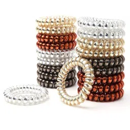 DN ENTERPRISES Women Set of 4 Ponytail Holders-4