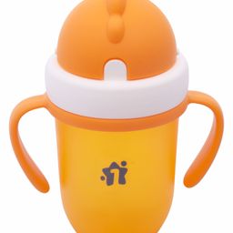 1st Step BPA Free Polypropylene Soft Spout Sipper With Twin Handles Orange - 210 ml-6