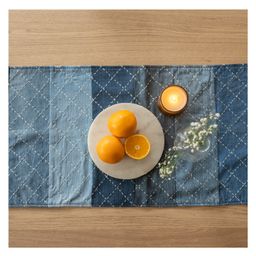 Dwij Products Upcycled Denim Runners Criss Cross - 650 g-image-53