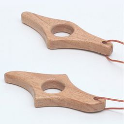 Opatoys Wooden Page Holder Combo Set, Reading Aid for Parents & Couples- Book Lovers Gift Bookworm Bookmark- Neem Wood (2 pieces)-image-54