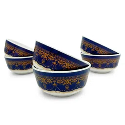 Superware Melamine Veg Bowl Set 4 Inch - Blue Prema (B6547) (Set of 6)-picture-26