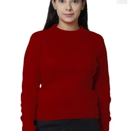 IndiWeaves Women Pack Of 2 Woollen Ribbed Pullover Sweaters-picture-29