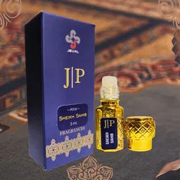 Jeval Men Sheikh Sahib Alcohol Free Attar - 3 ml-7
