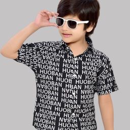 BAESD Boys Comfort Opaque Printed Casual Shirt-image-118