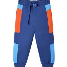 Honeyhap Boys Colourblocked Pure Cotton Bio Finish Joggers-image-20