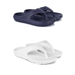 PENNEN Men Set Of 2 Soft & Lightweight Thong Flip Flops-14