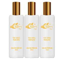 riffway Men Set Of 3 The King Eau De Parfum - 20 ml Each image 3
