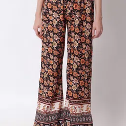 Stylecast X Kotty Women Animal Printed Original High-Rise Regular Trousers-image-83