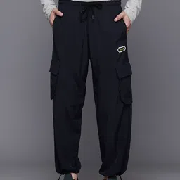 HRX by Hrithik Roshan Men Lifestyle Cargo-Style Parachute Pants-picture-19