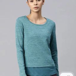 ALCIS Blue Melange Dry Tech T-Shirt-picture-21