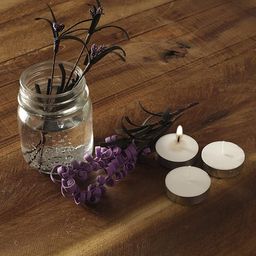 TRUE DECOR White 100 pieces Tea Light Candle-8