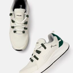 FCUK Men Woven Design Sneakers-image-96