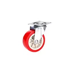 SUWAS TROLLEY STORE 4x1.5 Inch 100 Kg PU Swivel Castor Wheel 4x1.5-100-SWL-PU-picture-18