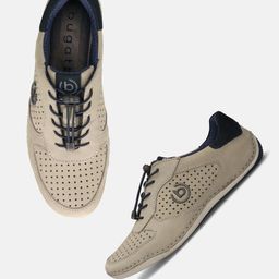 Bugatti Men Lace-Ups Leather Sneakers-image-106