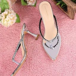 Clog London Women's Silver Thong Sandals-image-76