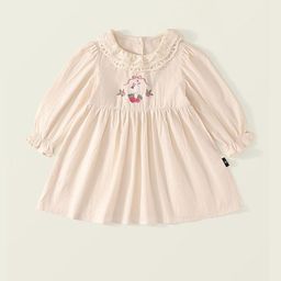 LULU & SKY Puff Sleeve A-Line Dress-image-92