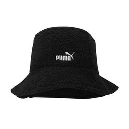 Puma Unisex Black Solid Core Winter Bucket Hat-11