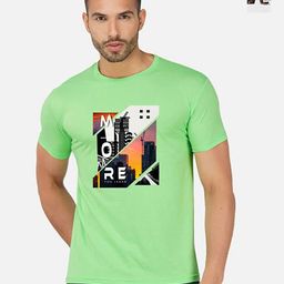 GLOBAL NOMAD Men 2 Printed Bio Finish Applique T-shirt-image-69