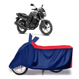 Auto Pearl Two Wheeler Cover with Bag for Yamaha SZ RR V2.0 BS6, Red & Blue-image-75