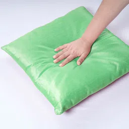 MYTRIDENT Lime Green Square-Shaped Pre-Filled Cushion-28