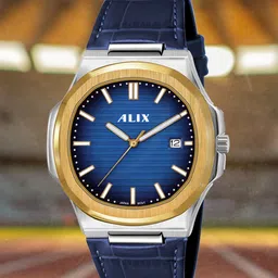 ALIX Men Dial & Leather Straps Analogue Watch AL2906L GBEBE-33