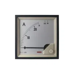 RS PRO Analogue Panel Ammeter 50 Input A AC, 92X92 mm, 1 % Moving Iron, 1862467-17