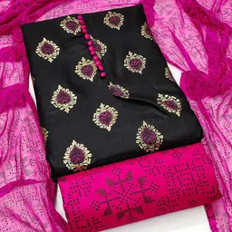 LeeliPeeri Designer Printed Unstitched Dress Material-image-73