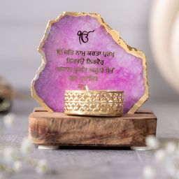 HOMEARTE Pink & Brown Candle Holder-image-60