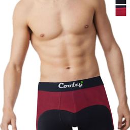 COOLZY Pack Of 3 Color Block Antibacterial Trunks - SEOCSOTNK3K521-S-53