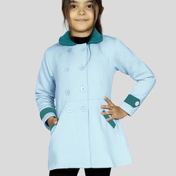 Naughty Ninos Girls Double Breasted Hip Length Pea Coat-image-99