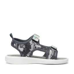 Tiny Bugs Kids Grey Floater Sandals-image-87
