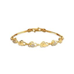 Joyalukkas Gold 22K Floral Bracelet for Women-image-70