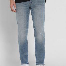 AMERICAN EAGLE OUTFITTERS Men Slim Fit Low Distress Heavy Fade Jeans-image-83