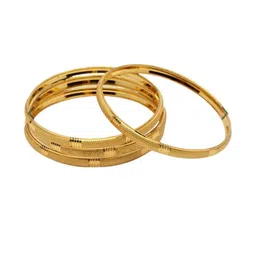 SGN fashion Gold Brass Bangles-picture-29