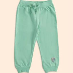 Pantaloons Baby Green Cotton Regular Fit Trackpants-image-85