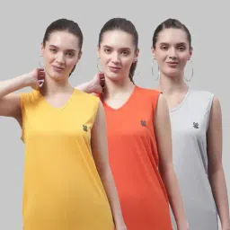 Vimal Jonney Multicolor Cotton T-Shirt - Pack of 3-picture-23