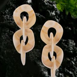 YouBella Celebrity Inspired Pearl Long Silver Brown Dangler Earrings for Women-image-48