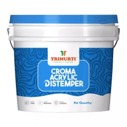 Trimurti 5 Kg White Croma Acrylic Distemper For Interior Walls-image-41