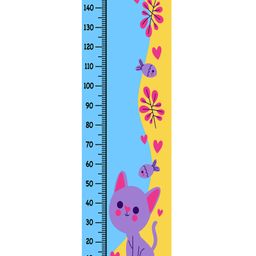 WENS Hello Kitty Height Chart Wall Decal Growth Chart Vinyl - MultiColor-image-50