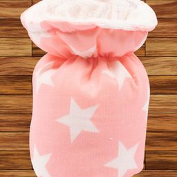 Mittenbooty Baby Bottle Cover Textile Small Star Print-Pink-13